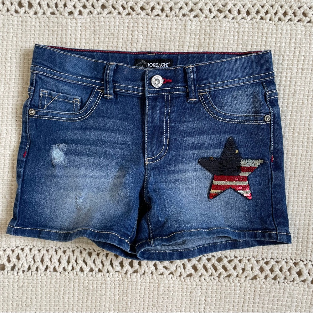 Girls Star Shorts